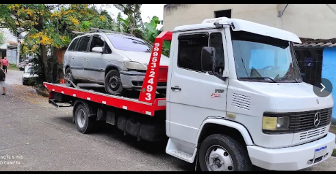 Guincho Reboque Edinho realizando atendimento em Niterói